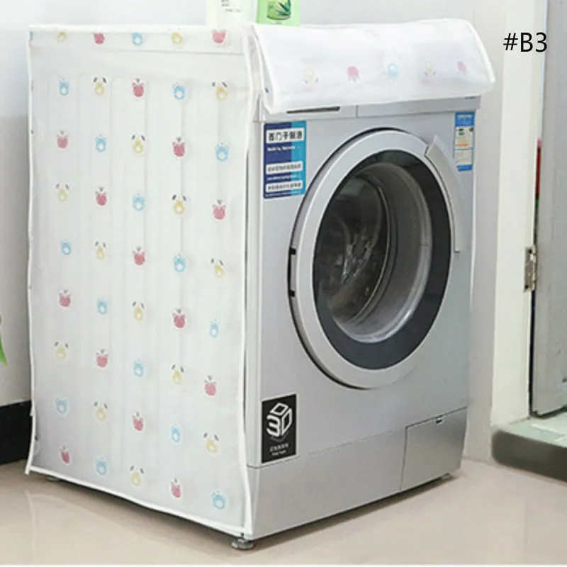 1PC Washing Machine Cover Dust Proof, Sunscreen, Waterproof Garden Furniture Dust Cover