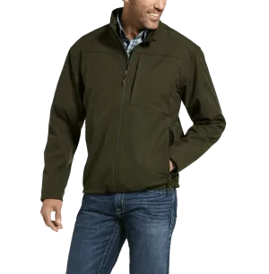 Ariat Men's Vernon 2.0 Stretch Softshell Brine Olive Jacket