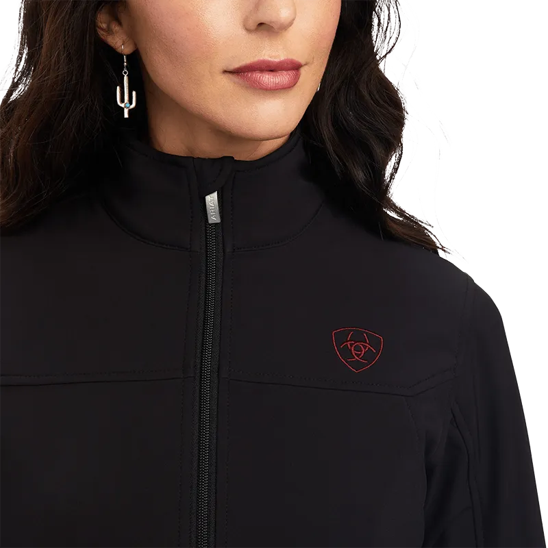 Ariat Women's Rosas Team Softshell Black Jacket