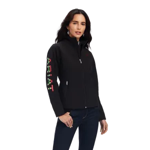 Ariat Women's Rosas Team Softshell Black Jacket