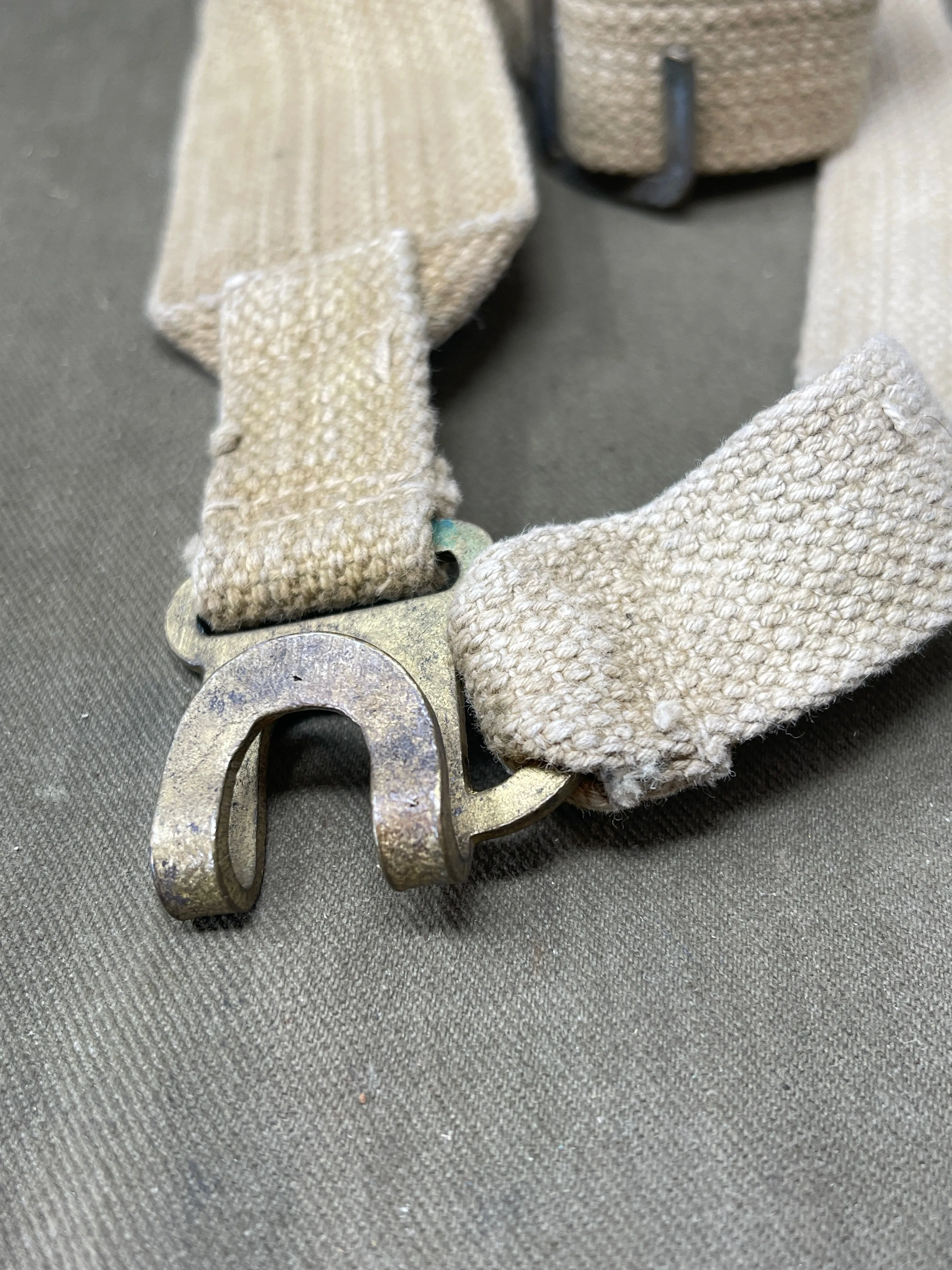 British 1937 Pattern Left Small Pack Straps