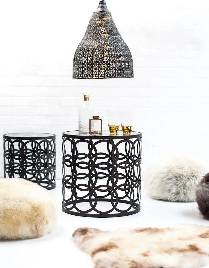 Distressed Moroccan Hanging Light