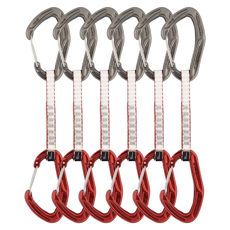 DMM Alpha Trad Climbing Quickdraw 12cm 6 Pack