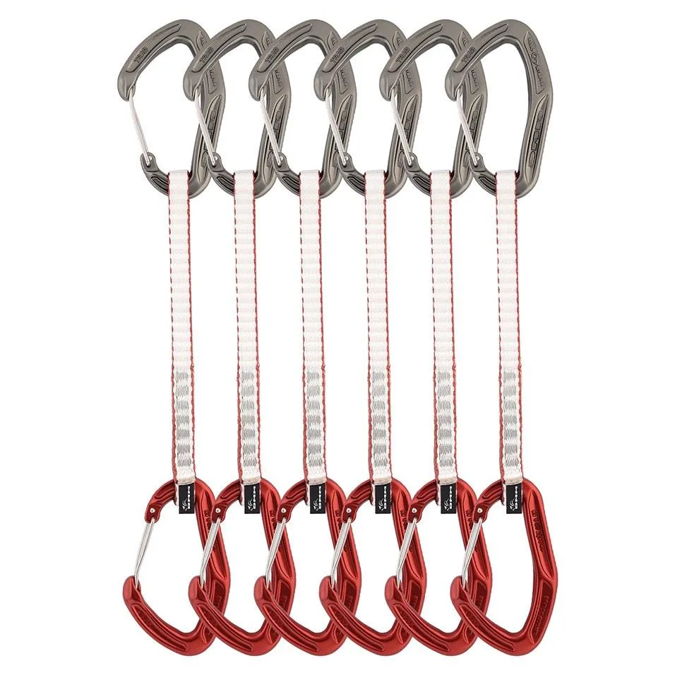 DMM Alpha Trad Climbing Quickdraw 18cm - 6 Pack