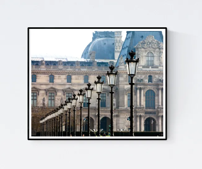 Early Morning Light at The Louvre