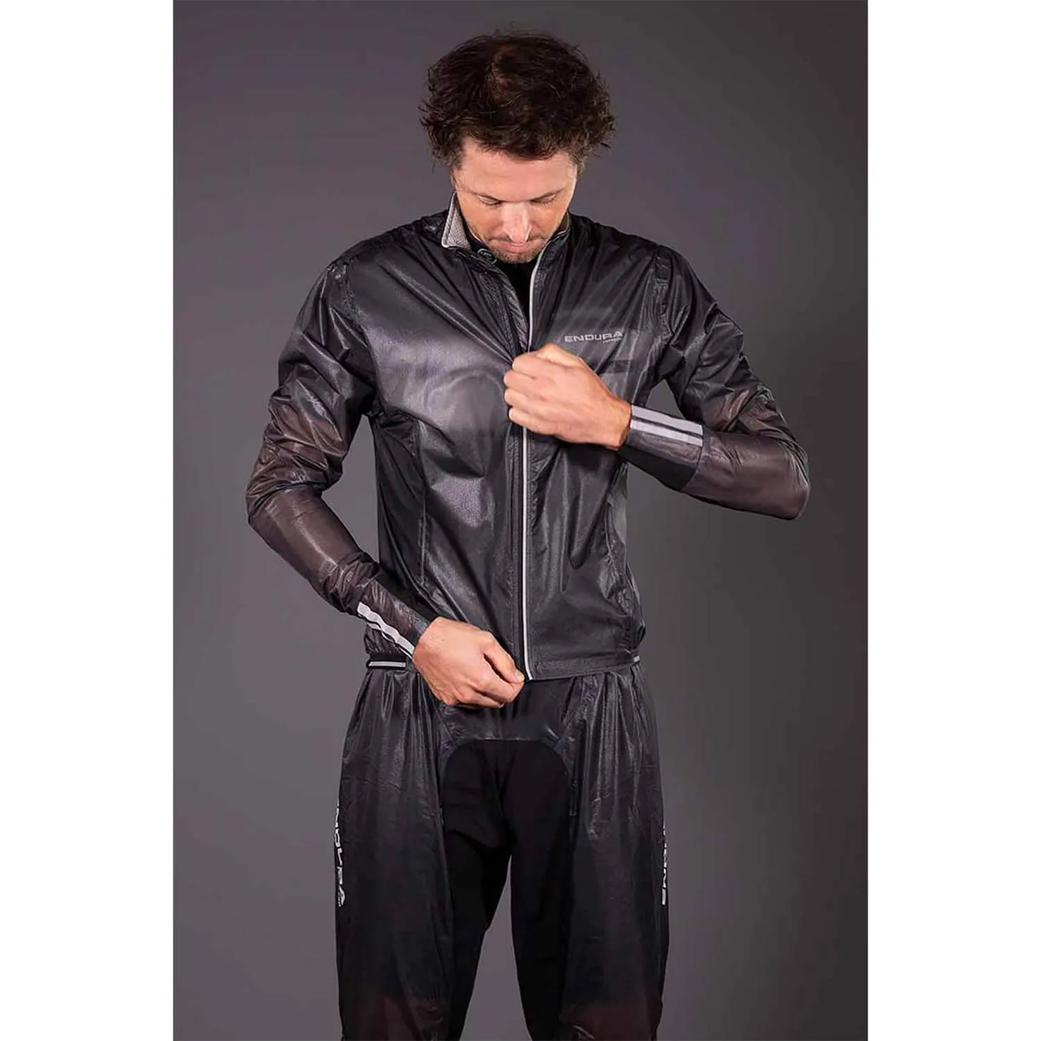 Endura FS260-Pro Adrenaline Race Cape II - Translucent Black