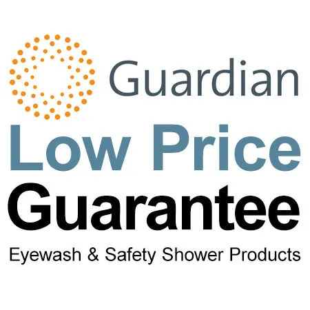 Guardian G1902 Safety Station with Eyewash Station, Stainless Steel Bowl