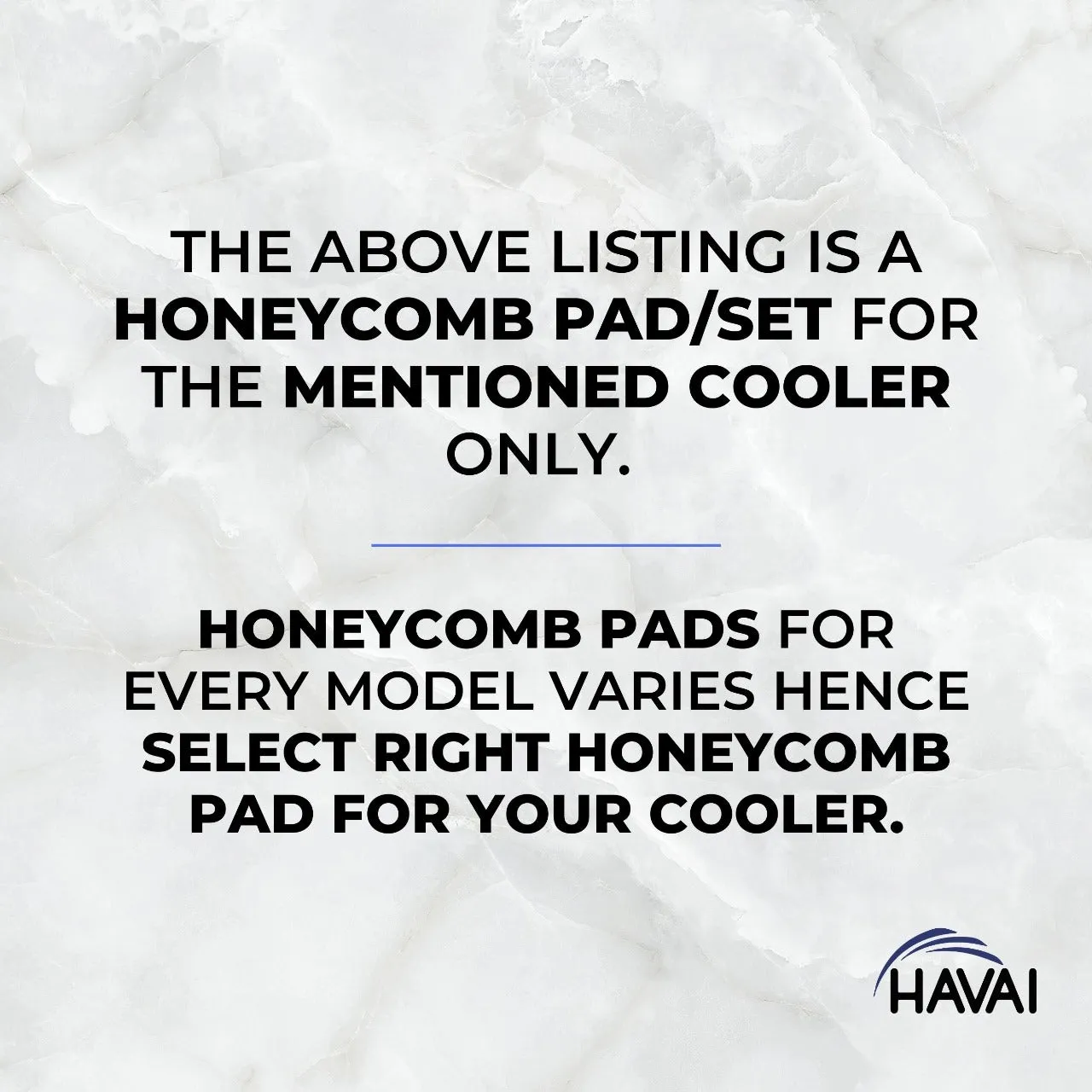 HAVAI Honeycomb Pad - Back - for Symphony Hi-Cool 31 Litre Personal Cooler