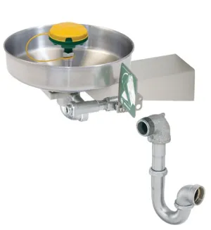 Haws 7360BTWC AXION MSR Wall Mount Eyewash Station w/ Stainless Bowl