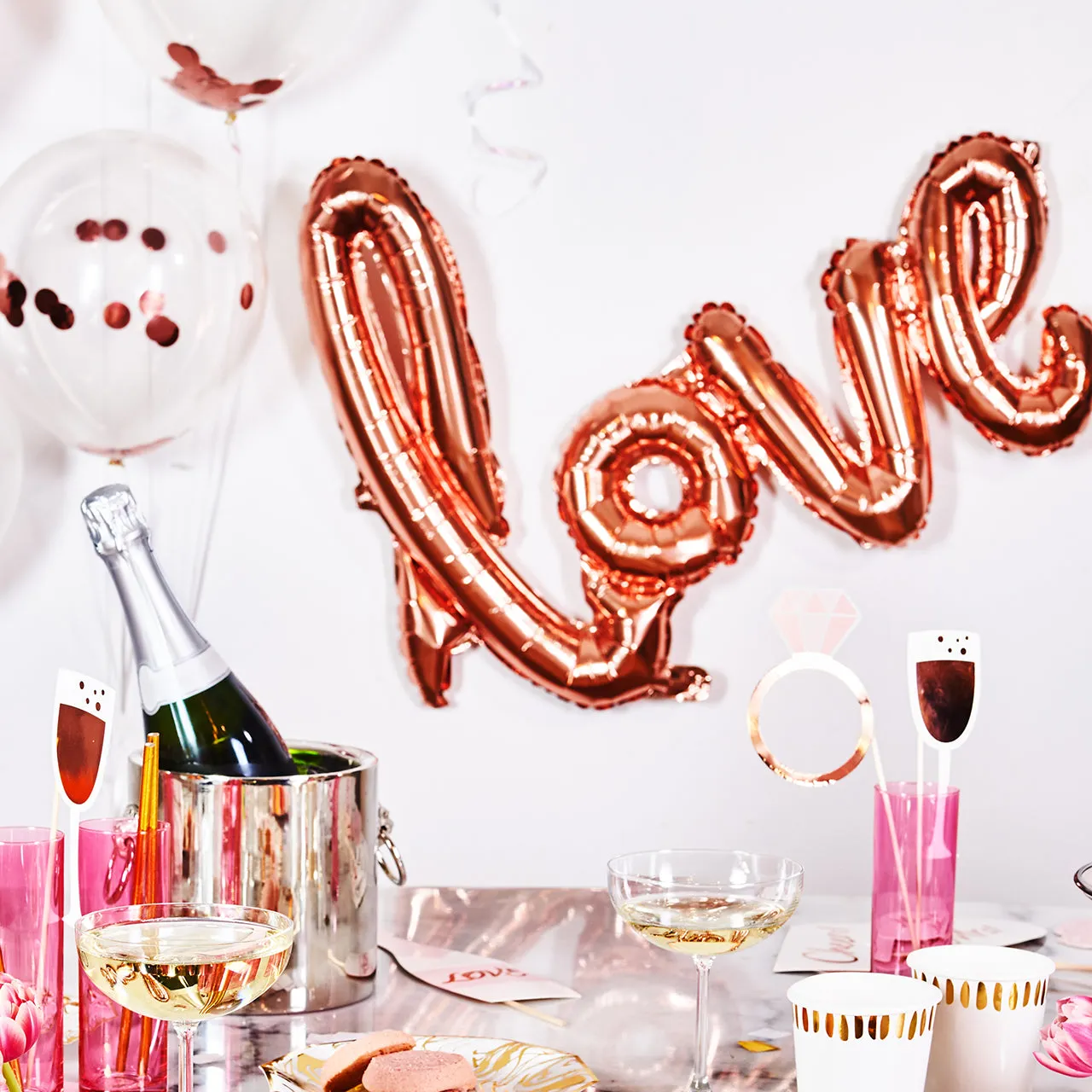 Love Balloon Banner