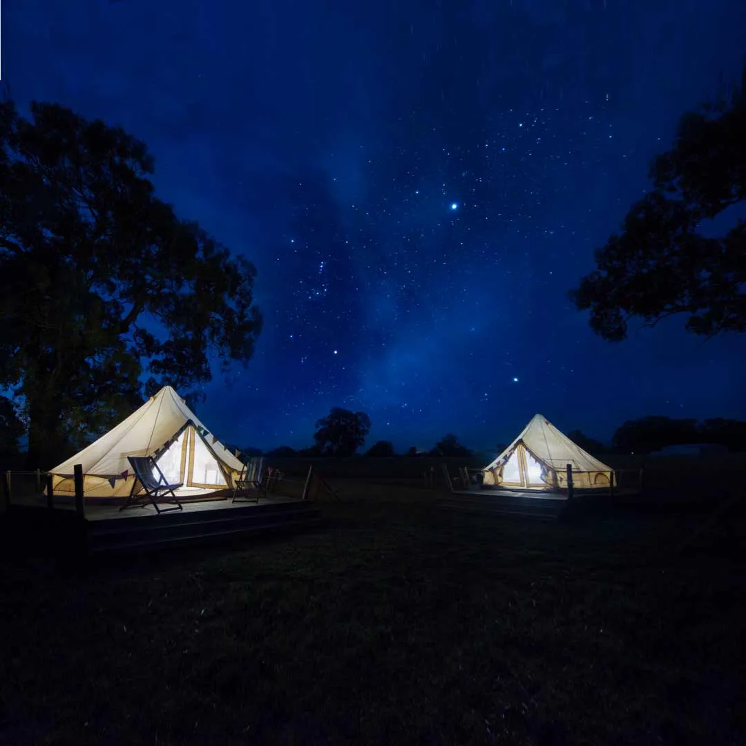 Queen Bell Tent | McElroy (single night stay)