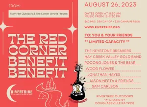 Rivertribe Outdoors Presents The Red Corner Benefit Benefit