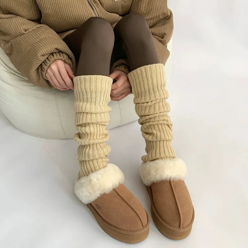 Ruthie Knitted Leg Warmer