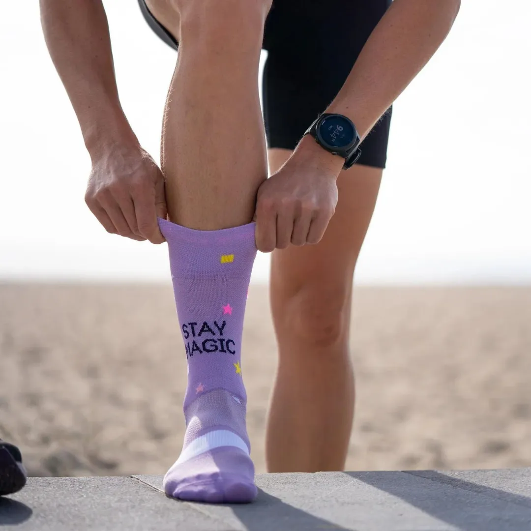 Sporcks - Running Sock - Stay Magic Purple