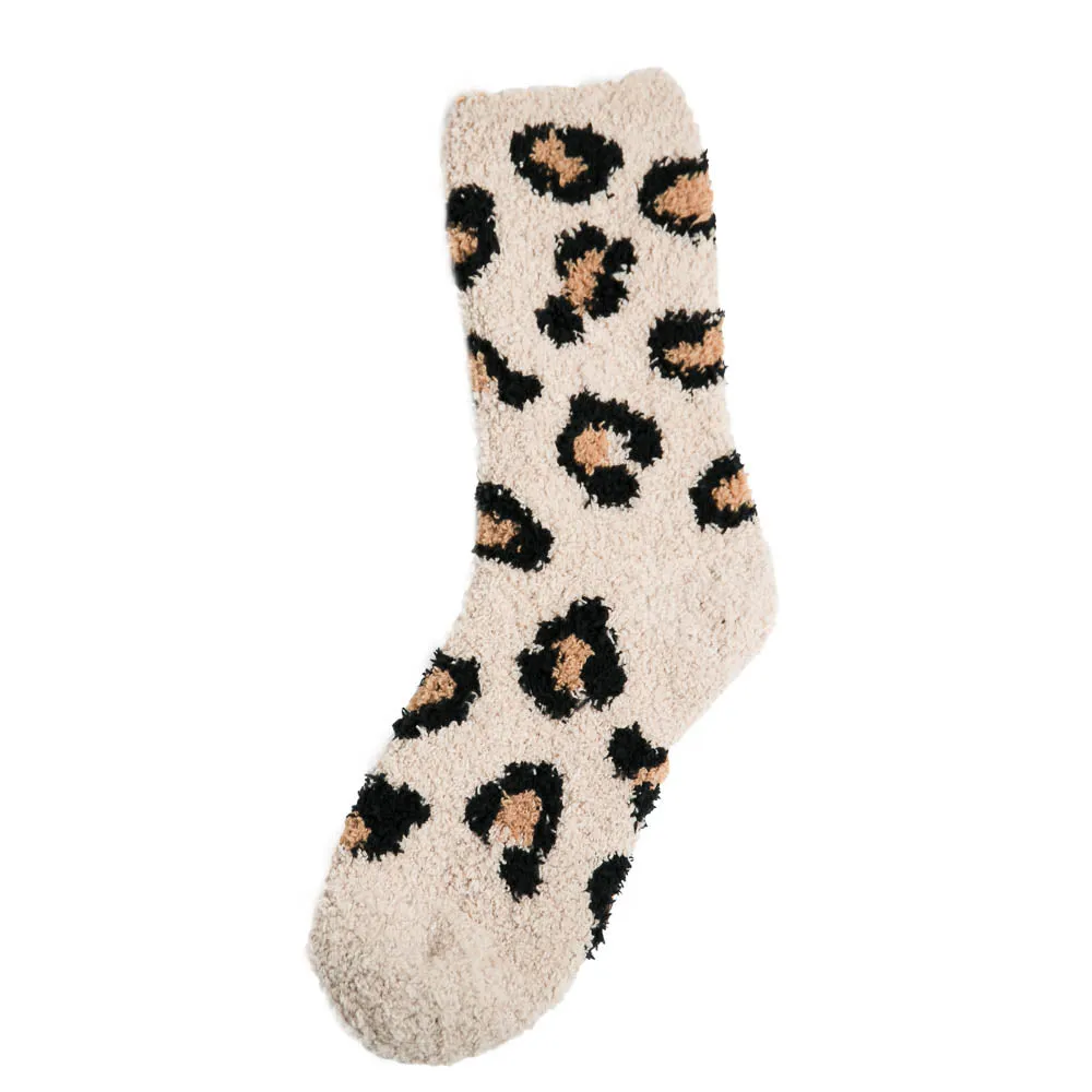 Super Soft Leopard Socks