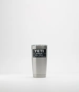 Yeti Rambler Tumbler V2 20oz - Stainless Steel